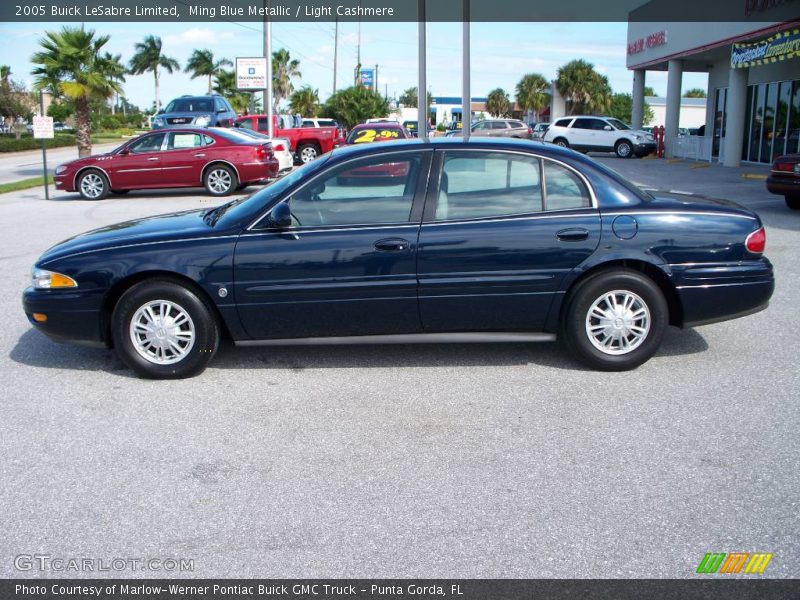 Ming Blue Metallic / Light Cashmere 2005 Buick LeSabre Limited