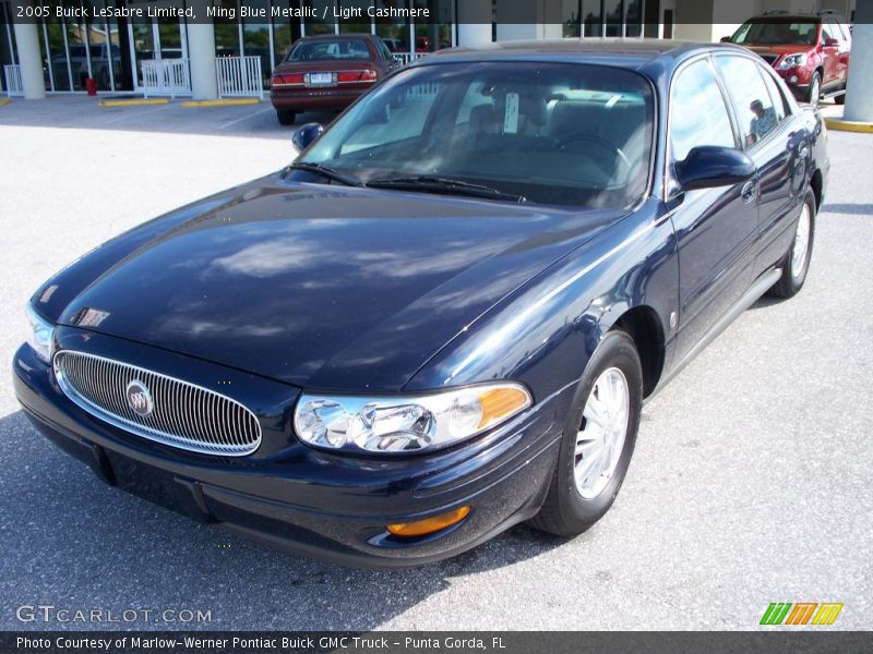 Ming Blue Metallic / Light Cashmere 2005 Buick LeSabre Limited