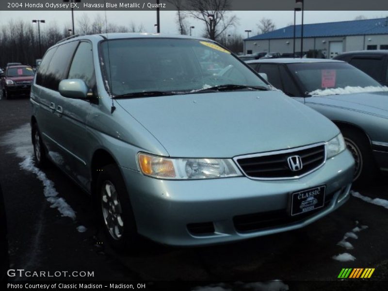 Havasu Blue Metallic / Quartz 2004 Honda Odyssey EX