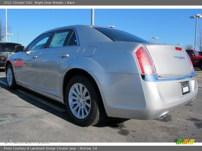 Bright Silver Metallic / Black 2012 Chrysler 300