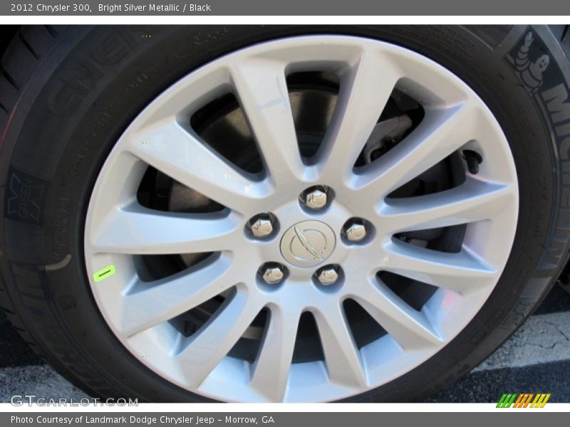 Bright Silver Metallic / Black 2012 Chrysler 300