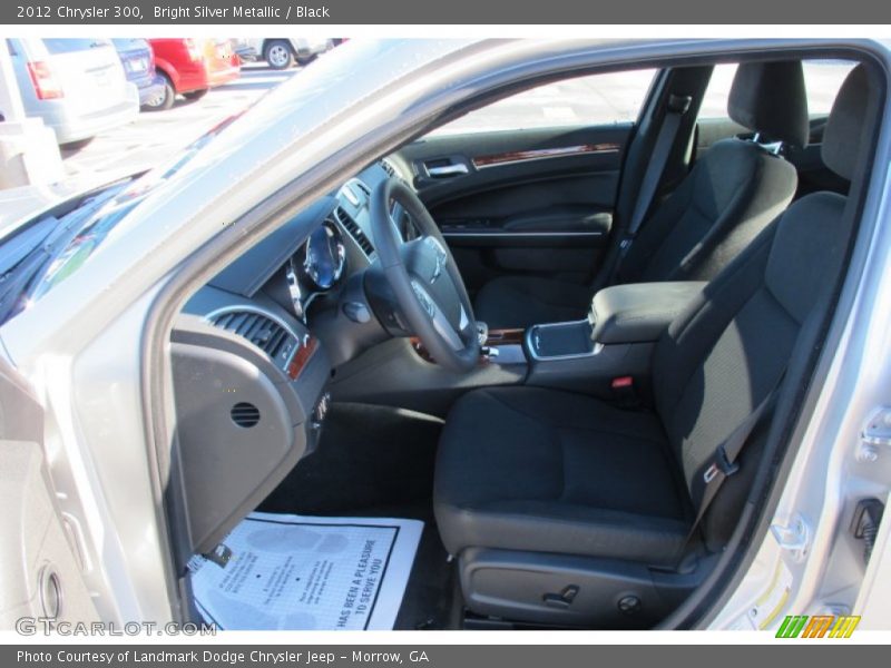 Bright Silver Metallic / Black 2012 Chrysler 300