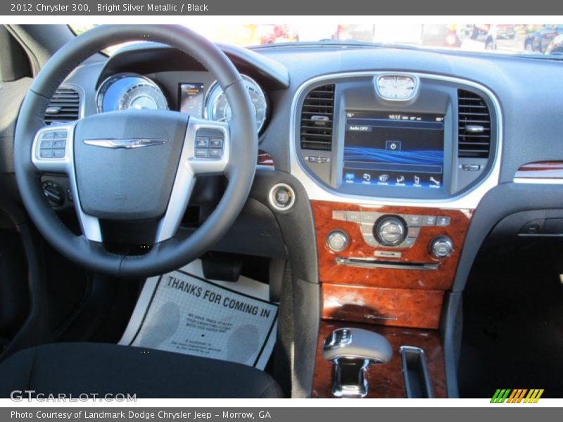 Bright Silver Metallic / Black 2012 Chrysler 300