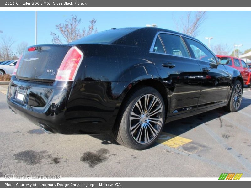 Gloss Black / Black 2012 Chrysler 300 S V6