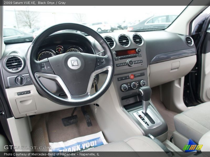 Black Onyx / Gray 2009 Saturn VUE XE