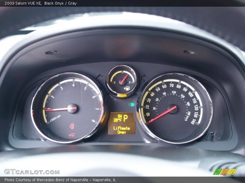 Black Onyx / Gray 2009 Saturn VUE XE