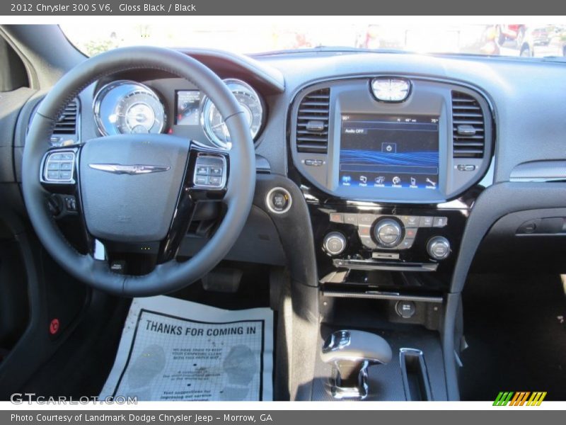 Gloss Black / Black 2012 Chrysler 300 S V6