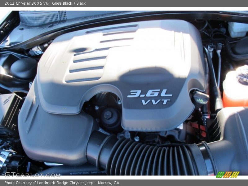 Gloss Black / Black 2012 Chrysler 300 S V6
