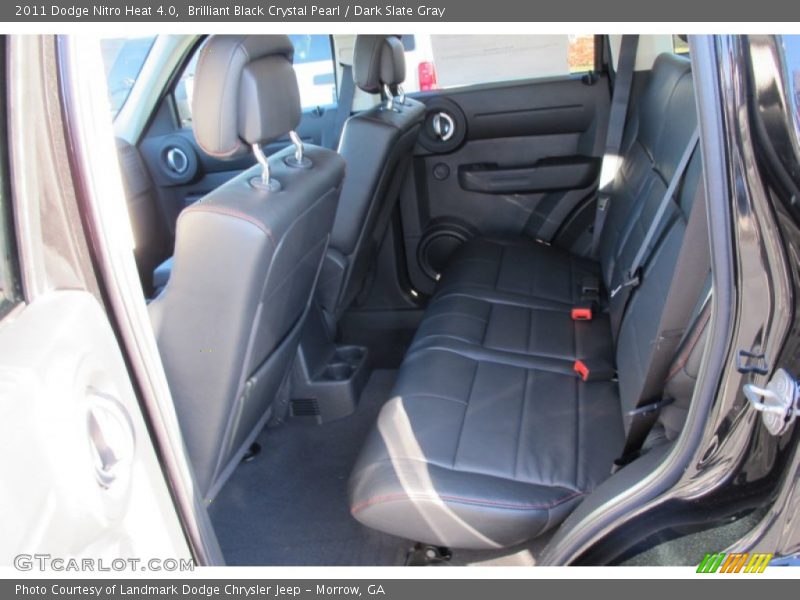 Brilliant Black Crystal Pearl / Dark Slate Gray 2011 Dodge Nitro Heat 4.0