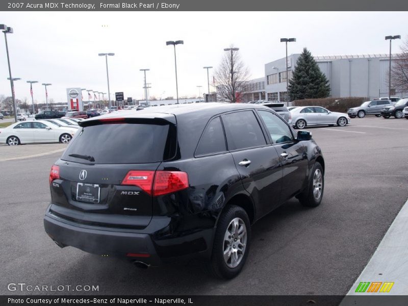 Formal Black Pearl / Ebony 2007 Acura MDX Technology