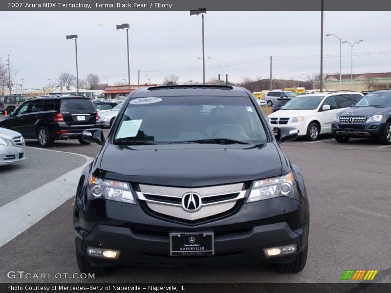 Formal Black Pearl / Ebony 2007 Acura MDX Technology