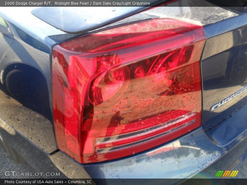 Midnight Blue Pearl / Dark Slate Gray/Light Graystone 2006 Dodge Charger R/T