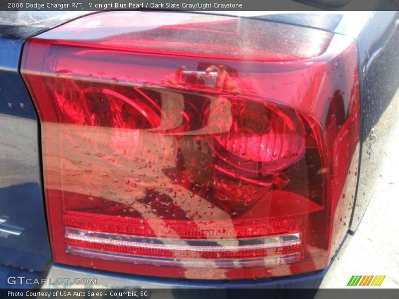 Midnight Blue Pearl / Dark Slate Gray/Light Graystone 2006 Dodge Charger R/T
