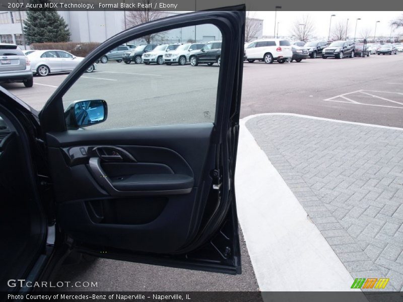Formal Black Pearl / Ebony 2007 Acura MDX Technology
