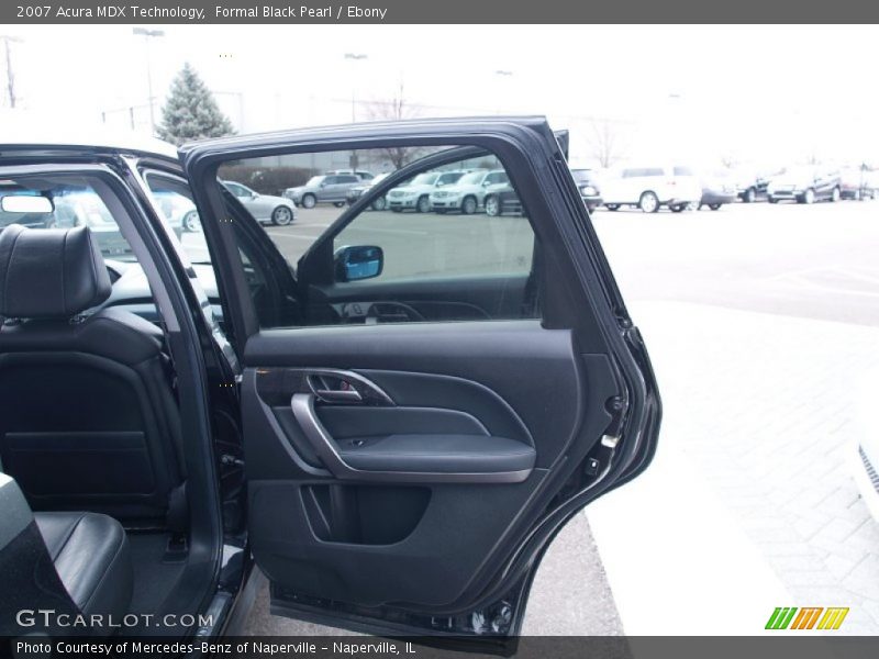 Formal Black Pearl / Ebony 2007 Acura MDX Technology