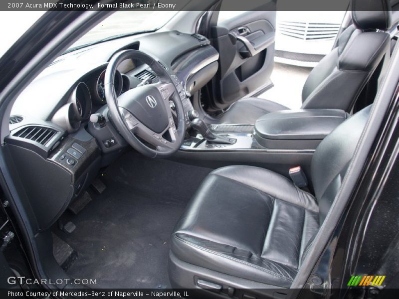 Formal Black Pearl / Ebony 2007 Acura MDX Technology