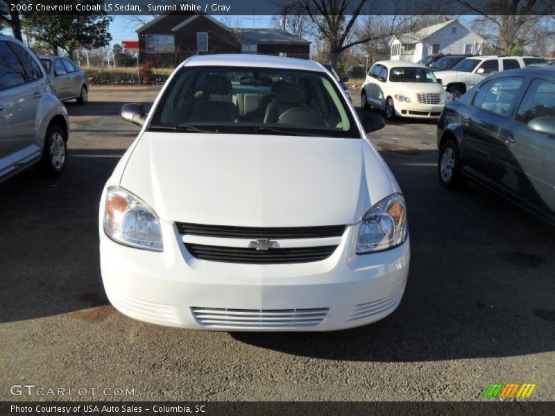 Summit White / Gray 2006 Chevrolet Cobalt LS Sedan