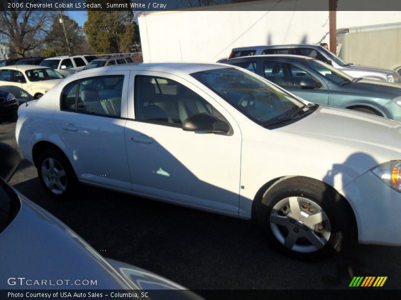 Summit White / Gray 2006 Chevrolet Cobalt LS Sedan