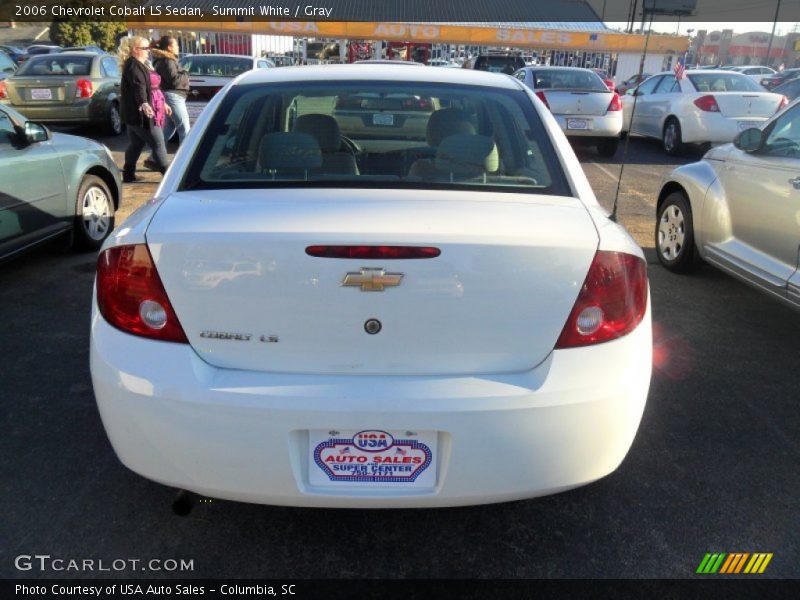 Summit White / Gray 2006 Chevrolet Cobalt LS Sedan