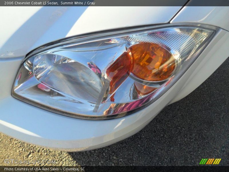 Summit White / Gray 2006 Chevrolet Cobalt LS Sedan