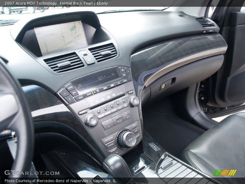Formal Black Pearl / Ebony 2007 Acura MDX Technology
