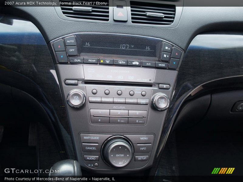 Formal Black Pearl / Ebony 2007 Acura MDX Technology
