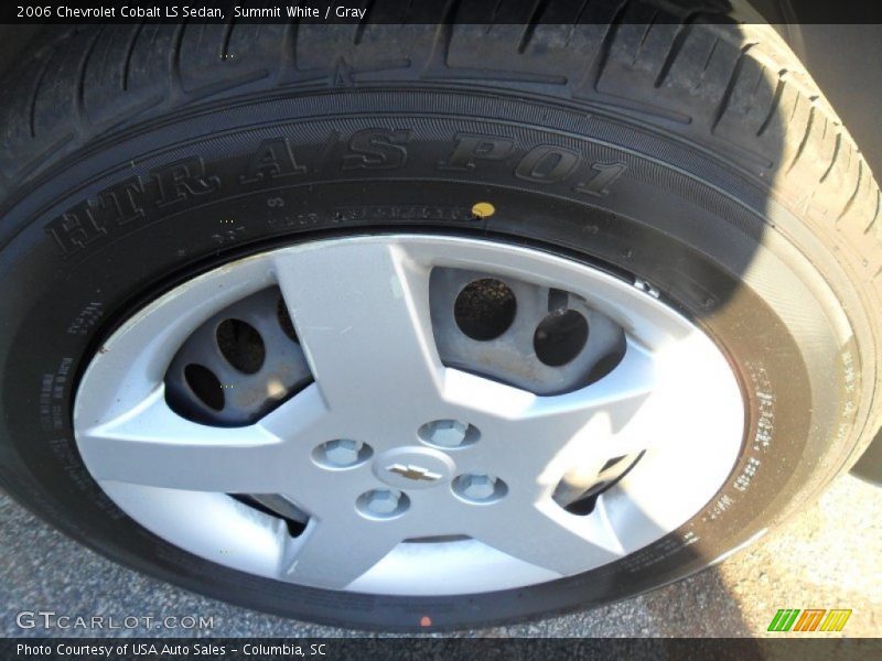 Summit White / Gray 2006 Chevrolet Cobalt LS Sedan