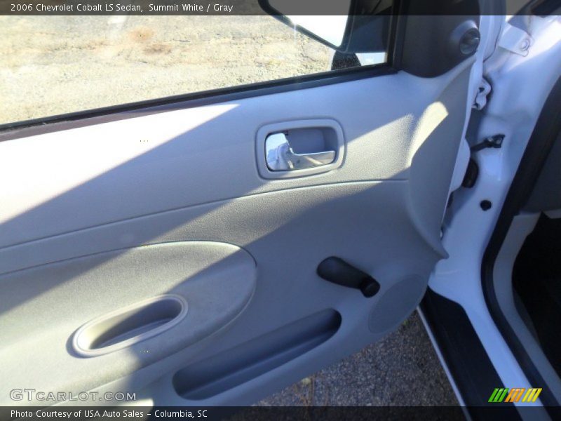 Summit White / Gray 2006 Chevrolet Cobalt LS Sedan