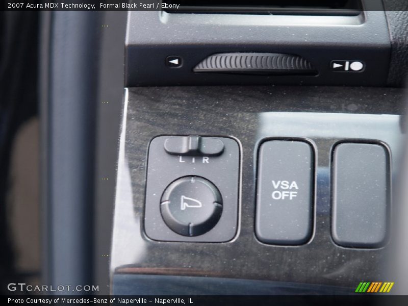 Formal Black Pearl / Ebony 2007 Acura MDX Technology