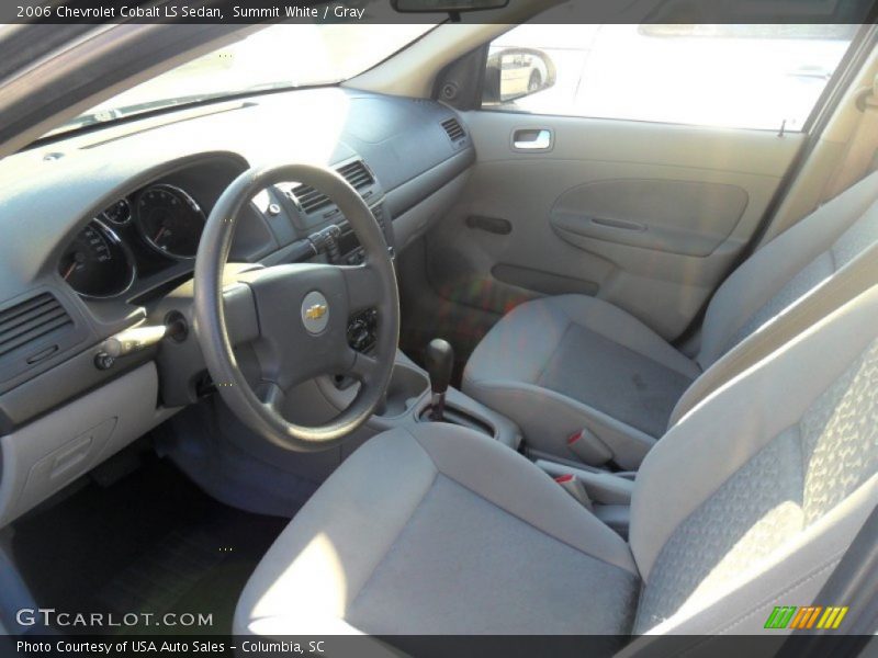 Summit White / Gray 2006 Chevrolet Cobalt LS Sedan