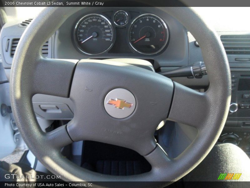 Summit White / Gray 2006 Chevrolet Cobalt LS Sedan