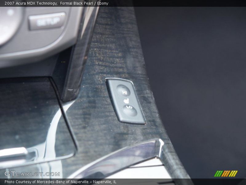 Formal Black Pearl / Ebony 2007 Acura MDX Technology