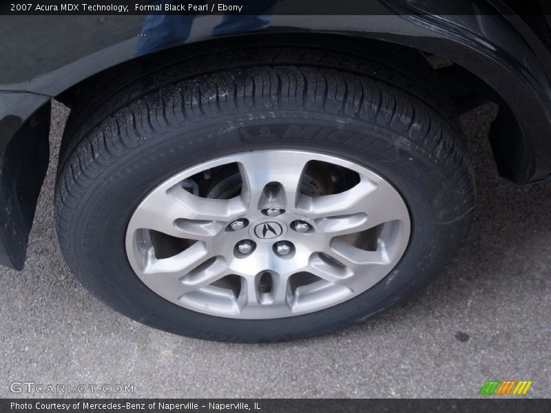 Formal Black Pearl / Ebony 2007 Acura MDX Technology