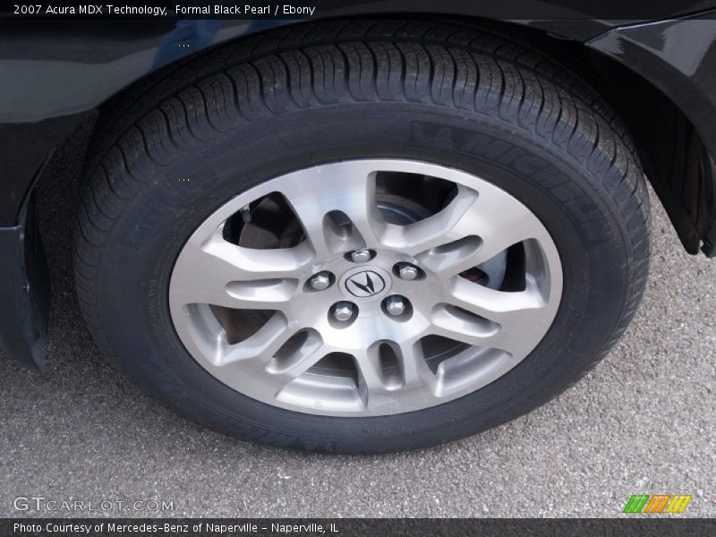 Formal Black Pearl / Ebony 2007 Acura MDX Technology