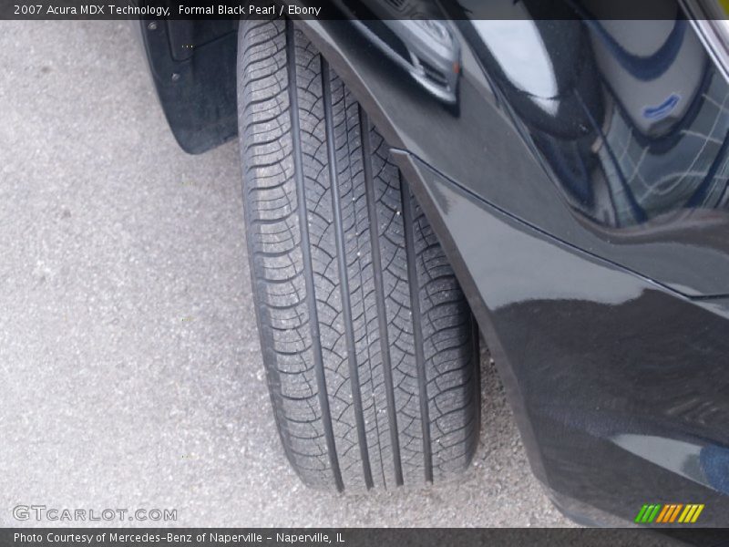 Formal Black Pearl / Ebony 2007 Acura MDX Technology