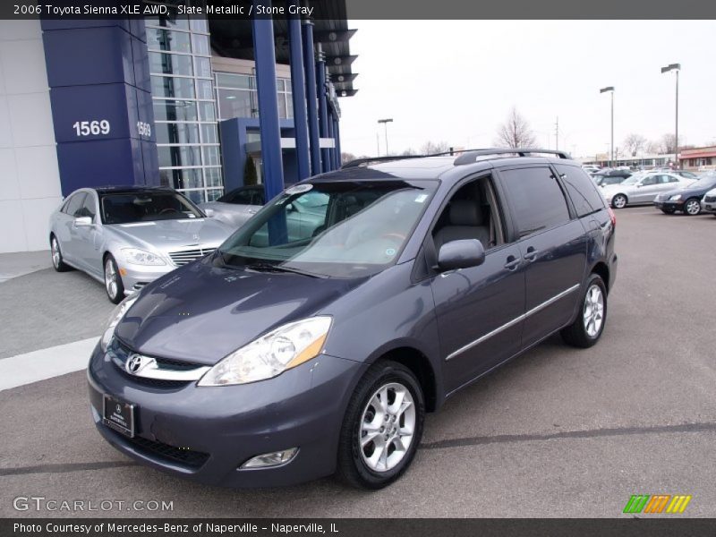 Slate Metallic / Stone Gray 2006 Toyota Sienna XLE AWD