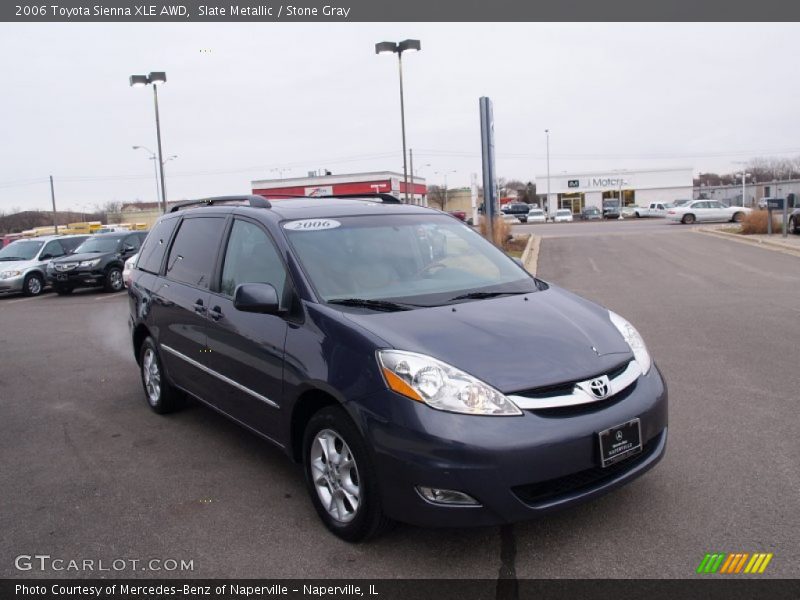 Slate Metallic / Stone Gray 2006 Toyota Sienna XLE AWD