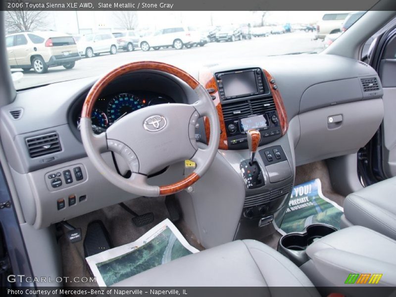 Slate Metallic / Stone Gray 2006 Toyota Sienna XLE AWD