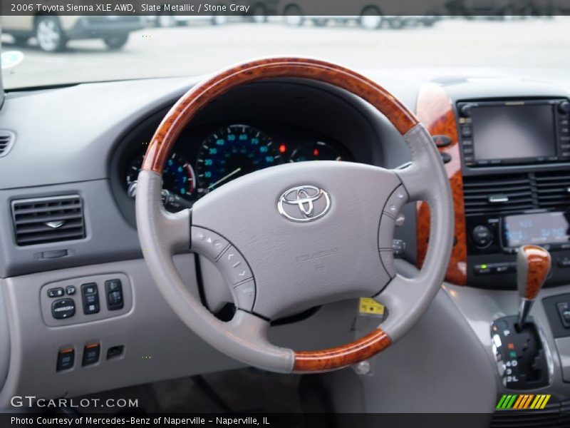 Slate Metallic / Stone Gray 2006 Toyota Sienna XLE AWD