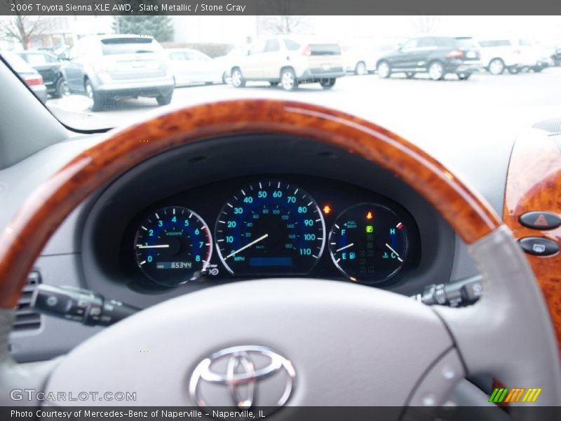 Slate Metallic / Stone Gray 2006 Toyota Sienna XLE AWD