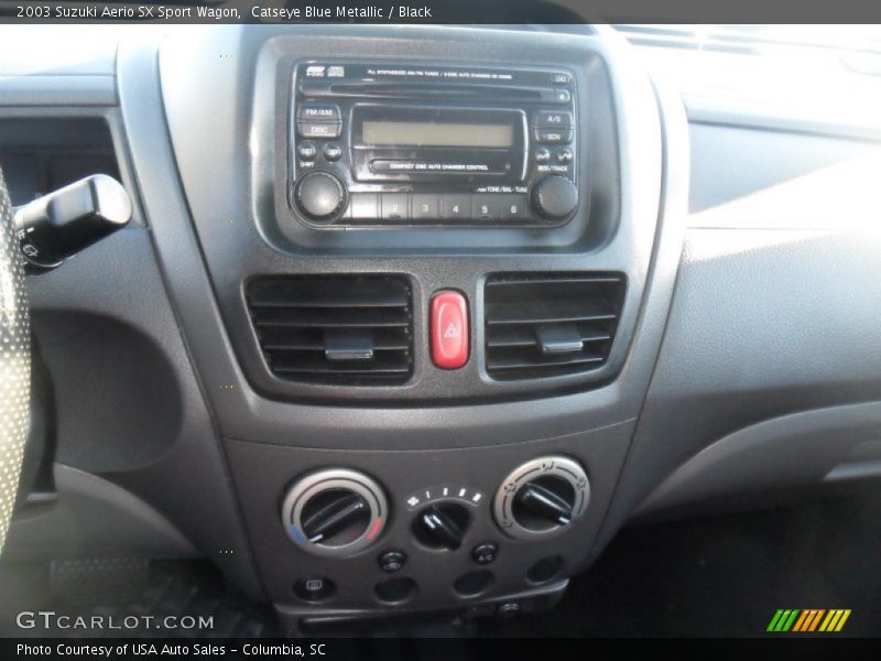 Catseye Blue Metallic / Black 2003 Suzuki Aerio SX Sport Wagon