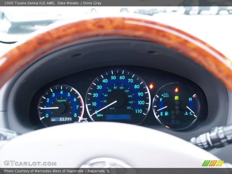 Slate Metallic / Stone Gray 2006 Toyota Sienna XLE AWD
