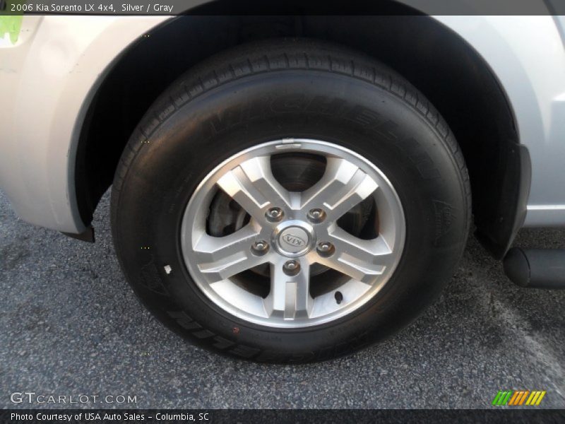 Silver / Gray 2006 Kia Sorento LX 4x4