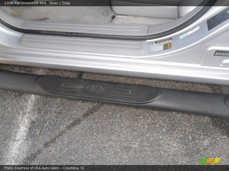 Silver / Gray 2006 Kia Sorento LX 4x4