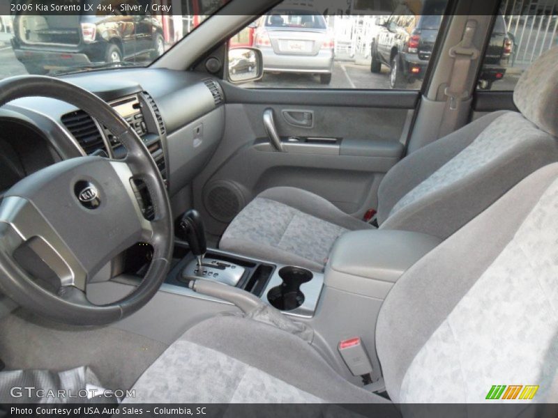 Silver / Gray 2006 Kia Sorento LX 4x4