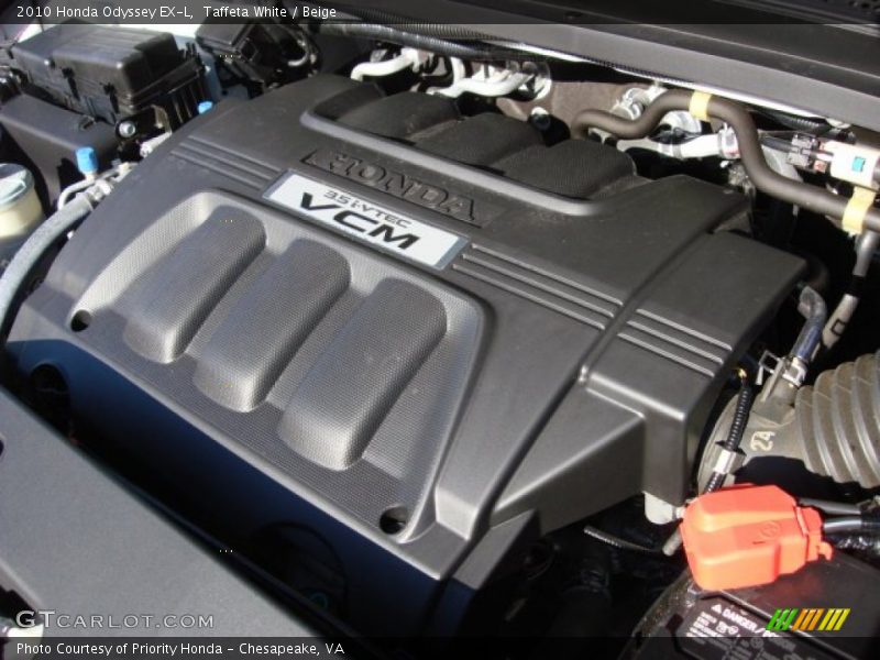 Taffeta White / Beige 2010 Honda Odyssey EX-L