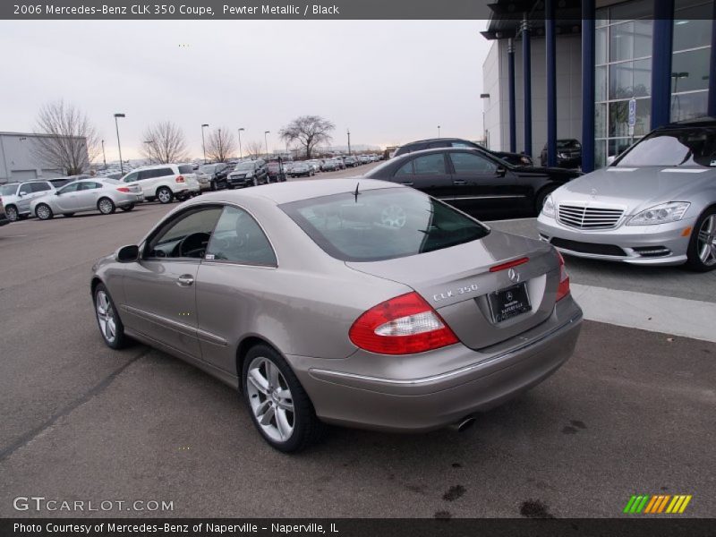 Pewter Metallic / Black 2006 Mercedes-Benz CLK 350 Coupe