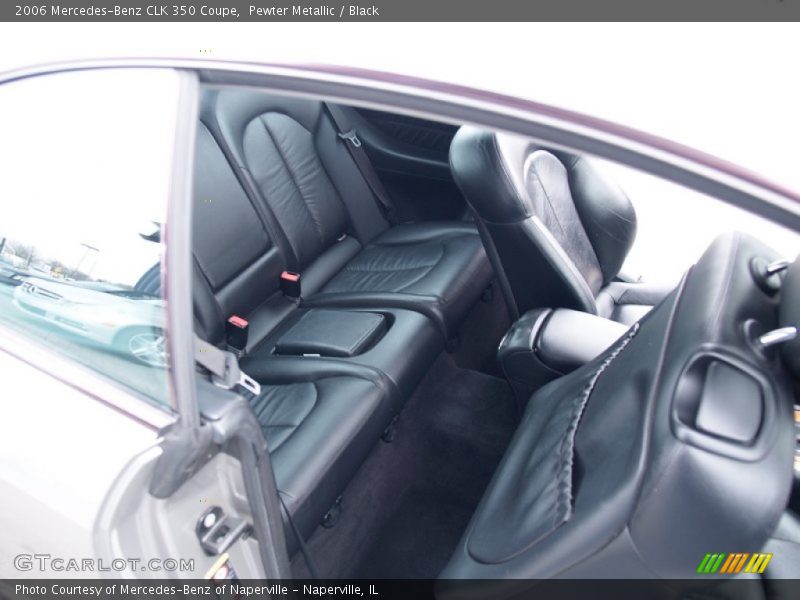 Pewter Metallic / Black 2006 Mercedes-Benz CLK 350 Coupe