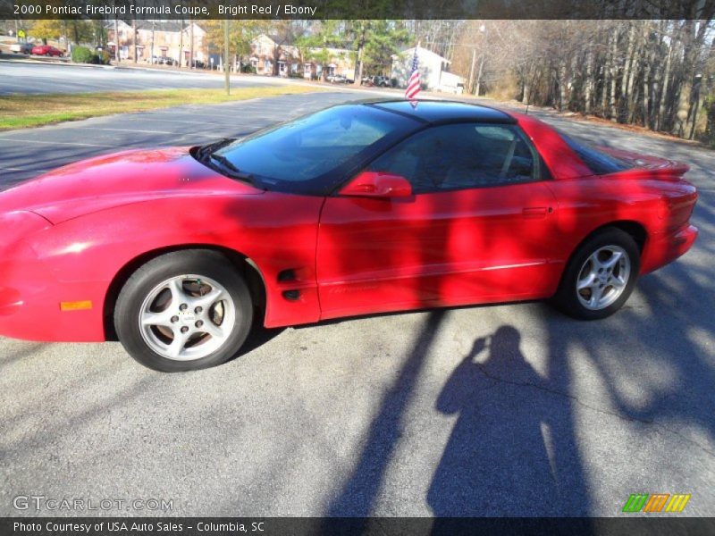 Bright Red / Ebony 2000 Pontiac Firebird Formula Coupe