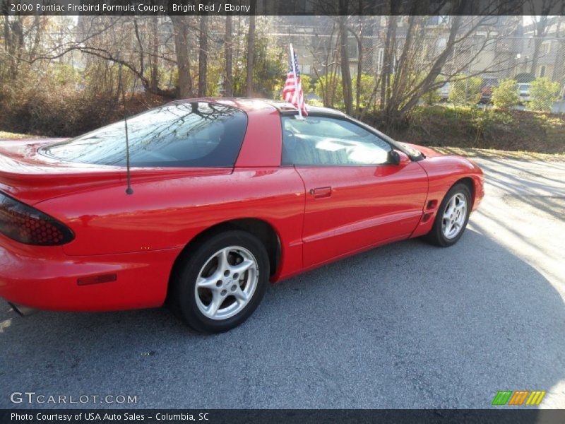 Bright Red / Ebony 2000 Pontiac Firebird Formula Coupe